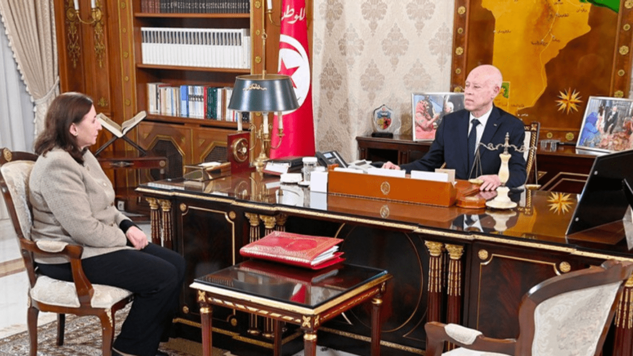 رئيس الجمهورية رئيسة الحكومة